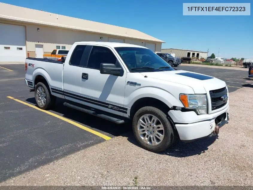 2014 Ford F-150 Stx VIN: 1FTFX1EF4EFC72323 Lot: 42632635