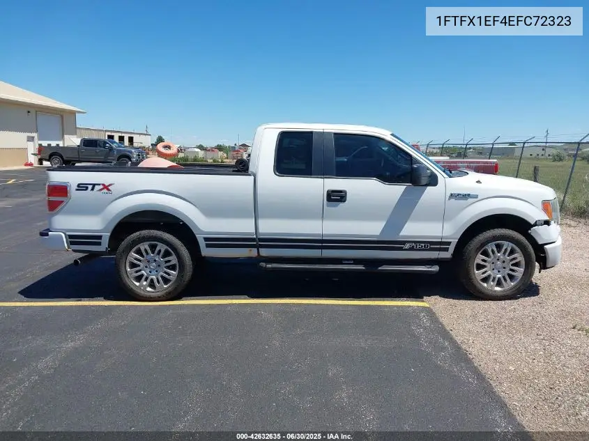 2014 Ford F-150 Stx VIN: 1FTFX1EF4EFC72323 Lot: 42632635
