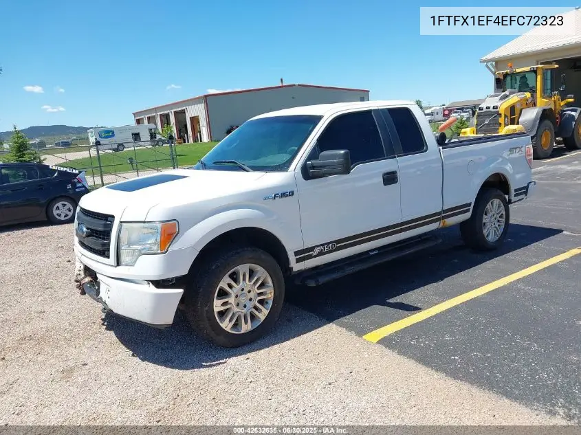 2014 Ford F-150 Stx VIN: 1FTFX1EF4EFC72323 Lot: 42632635