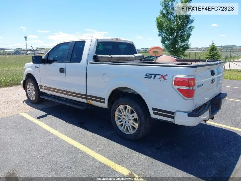 2014 Ford F-150 Stx VIN: 1FTFX1EF4EFC72323 Lot: 42632635