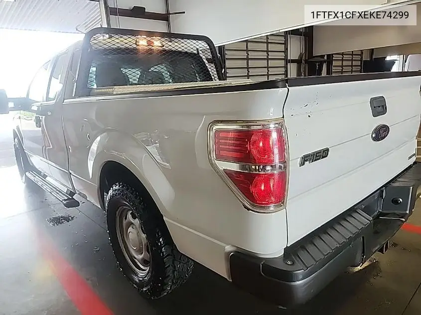 2014 Ford F150 Super Cab VIN: 1FTFX1CFXEKE74299 Lot: 42639187