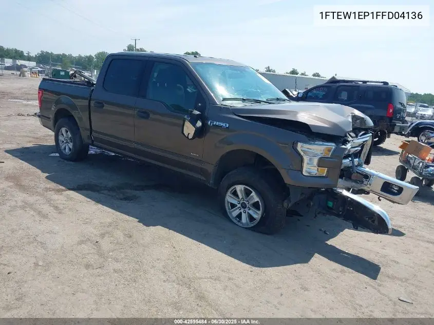 2015 Ford F-150 Xlt VIN: 1FTEW1EP1FFD04136 Lot: 42595484