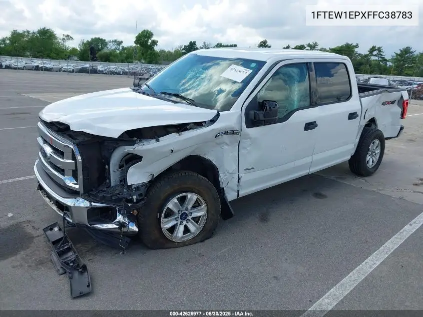 2015 Ford F-150 Xlt VIN: 1FTEW1EPXFFC38783 Lot: 42626977