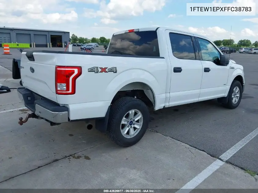 2015 Ford F-150 Xlt VIN: 1FTEW1EPXFFC38783 Lot: 42626977