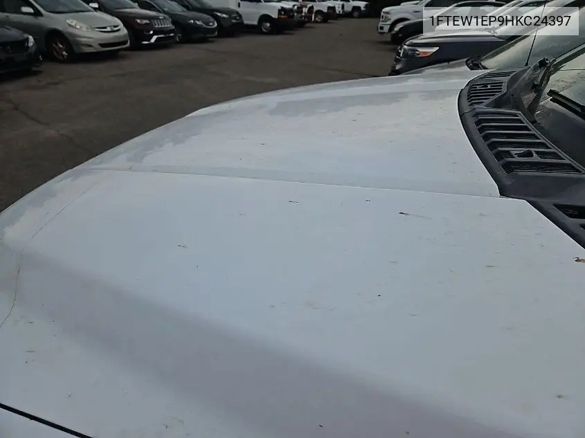 2017 Ford F150 Supercrew VIN: 1FTEW1EP9HKC24397 Lot: 42642683