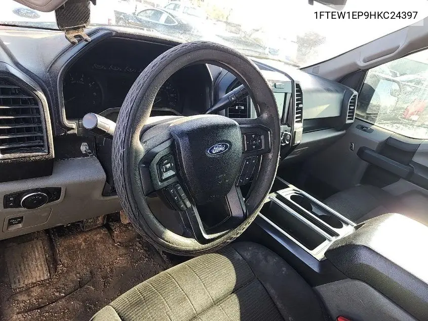2017 Ford F150 Supercrew VIN: 1FTEW1EP9HKC24397 Lot: 42642683