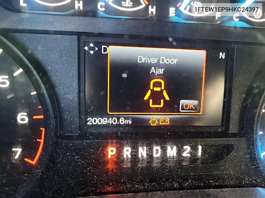 2017 Ford F150 Supercrew VIN: 1FTEW1EP9HKC24397 Lot: 42642683