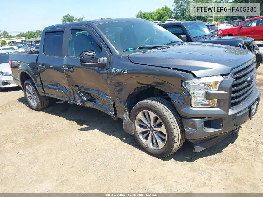2017 Ford F-150 Xl VIN: 1FTEW1EP6HFA65380 Lot: 42793830