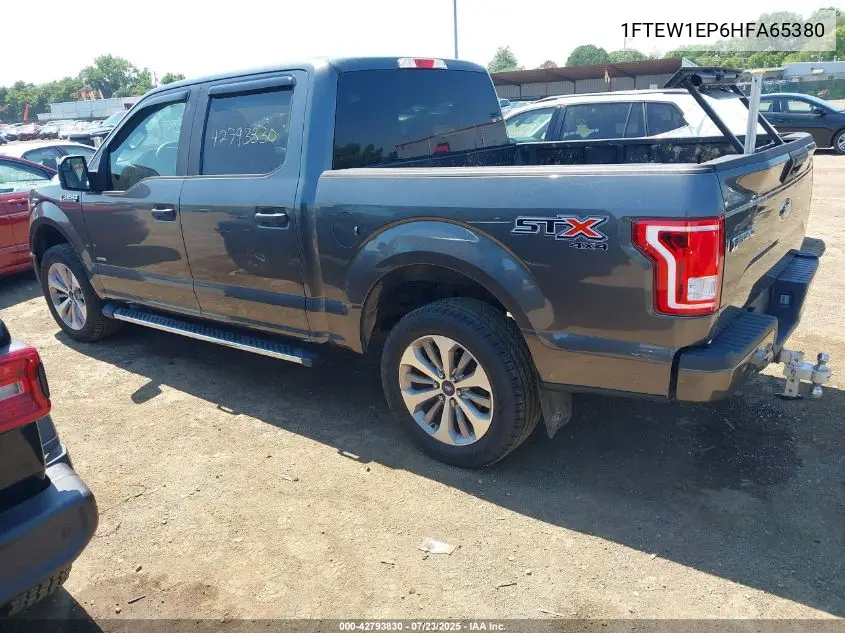 2017 Ford F-150 Xl VIN: 1FTEW1EP6HFA65380 Lot: 42793830
