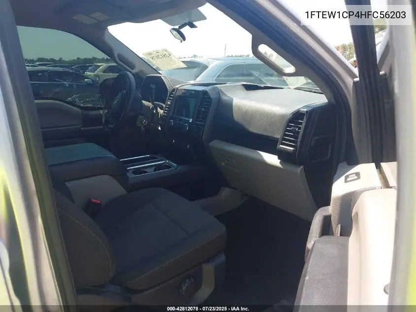 2017 Ford F-150 Xl VIN: 1FTEW1CP4HFC56203 Lot: 42812078