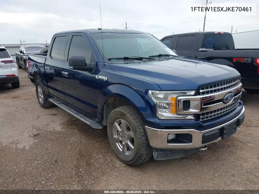 2018 Ford F-150 Xlt VIN: 1FTEW1E5XJKE70461 Lot: 42625654