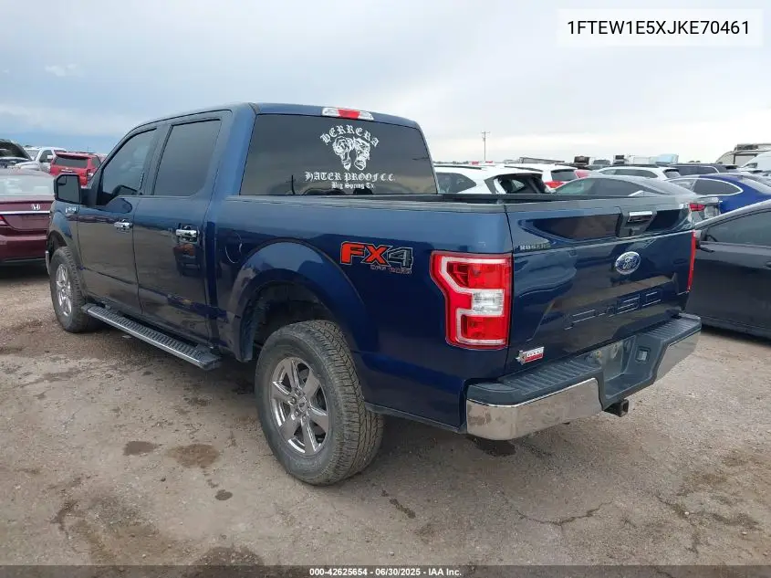 2018 Ford F-150 Xlt VIN: 1FTEW1E5XJKE70461 Lot: 42625654