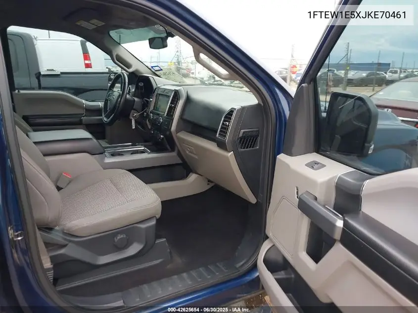 2018 Ford F-150 Xlt VIN: 1FTEW1E5XJKE70461 Lot: 42625654
