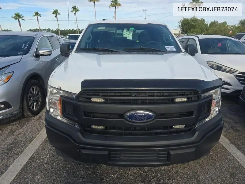 2018 Ford F150 Super Cab VIN: 1FTEX1CBXJFB73074 Lot: 42636531