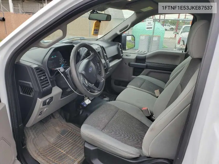 2018 Ford F150 VIN: 1FTNF1E53JKE87537 Lot: 42641761