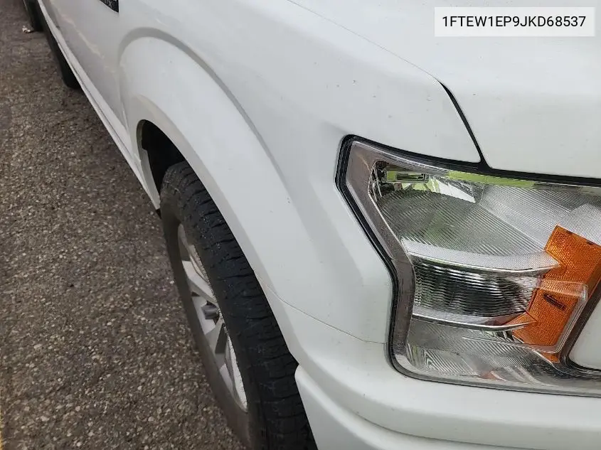 2018 Ford F150 Supercrew VIN: 1FTEW1EP9JKD68537 Lot: 42642717