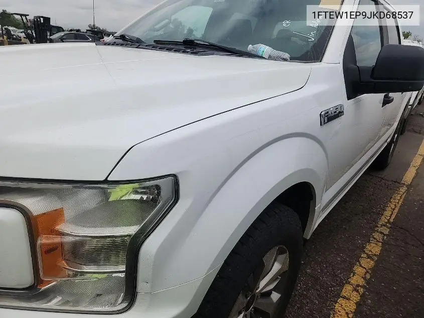 2018 Ford F150 Supercrew VIN: 1FTEW1EP9JKD68537 Lot: 42642717