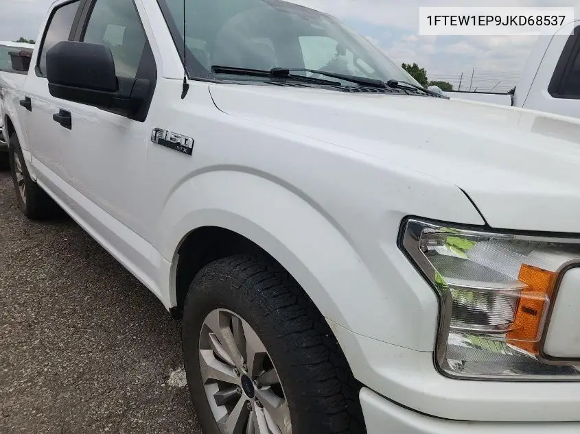 2018 Ford F150 Supercrew VIN: 1FTEW1EP9JKD68537 Lot: 42642717