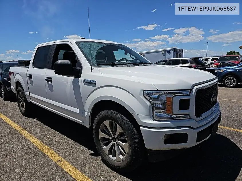 2018 Ford F150 Supercrew VIN: 1FTEW1EP9JKD68537 Lot: 42642717