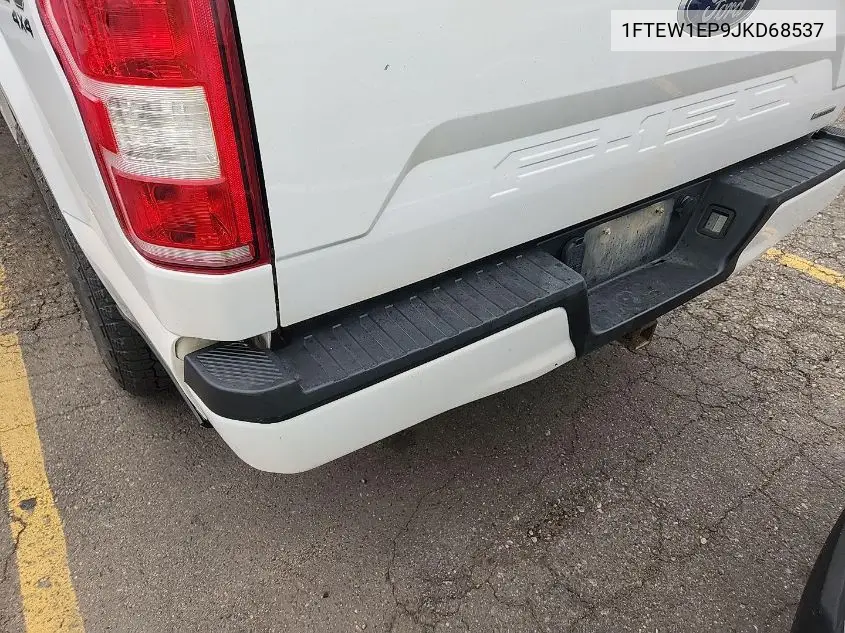 2018 Ford F150 Supercrew VIN: 1FTEW1EP9JKD68537 Lot: 42642717