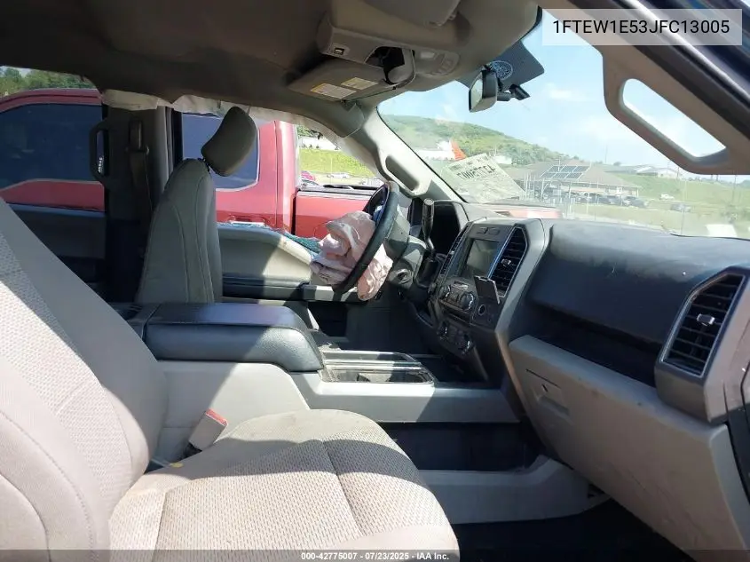 1ftew1e53jfc13005 1FTEW1E53JFC13005 2018 Ford F-150 Xlt