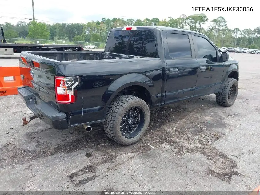 1ftew1e5xjke30056 1FTEW1E5XJKE30056 2018 Ford F-150 Xl