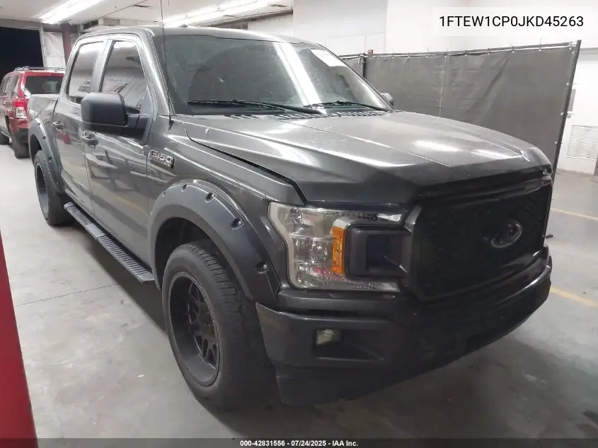 2018 Ford F-150 Xl VIN: 1FTEW1CP0JKD45263 Lot: 42831556