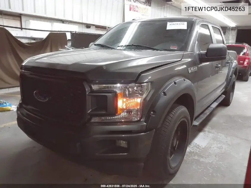 2018 Ford F-150 Xl VIN: 1FTEW1CP0JKD45263 Lot: 42831556
