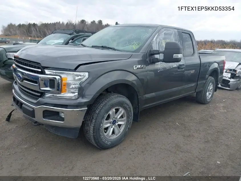 1ftex1ep5kkd53354 1FTEX1EP5KKD53354 2019 Ford F-150