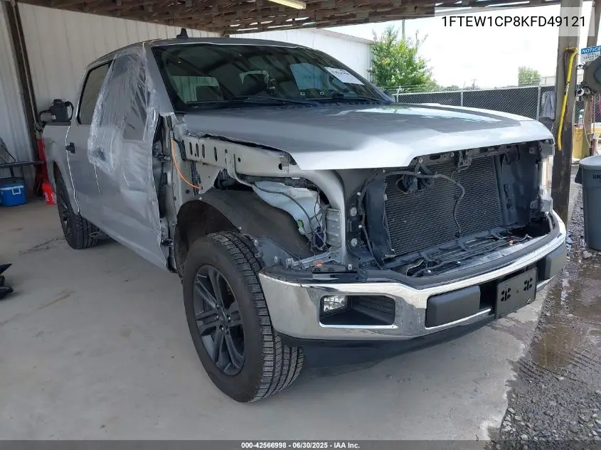 2019 Ford F-150 Xlt VIN: 1FTEW1CP8KFD49121 Lot: 42566998