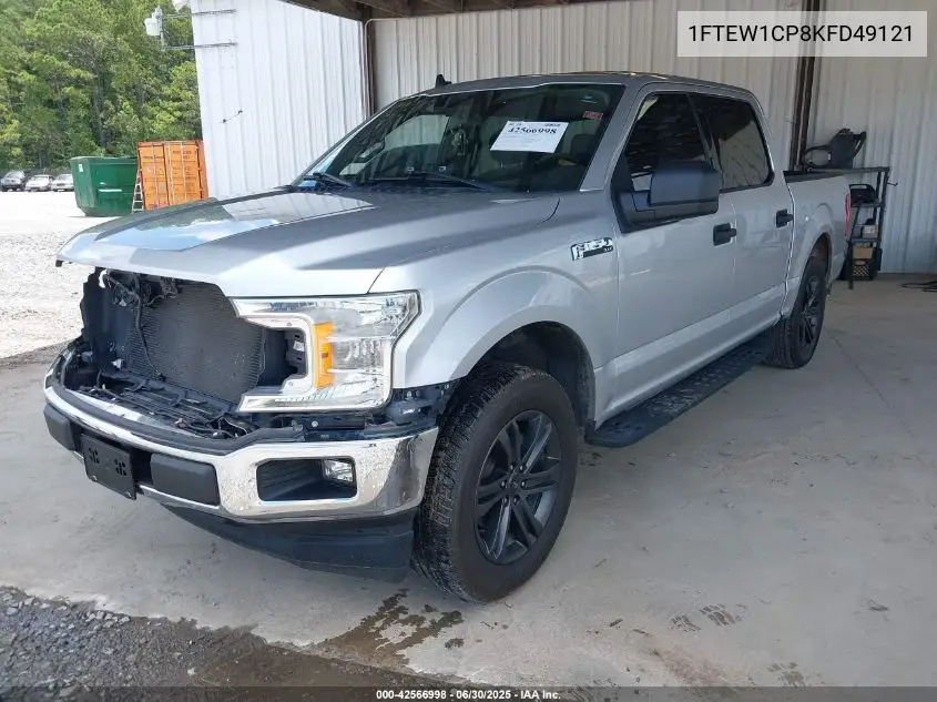 2019 Ford F-150 Xlt VIN: 1FTEW1CP8KFD49121 Lot: 42566998