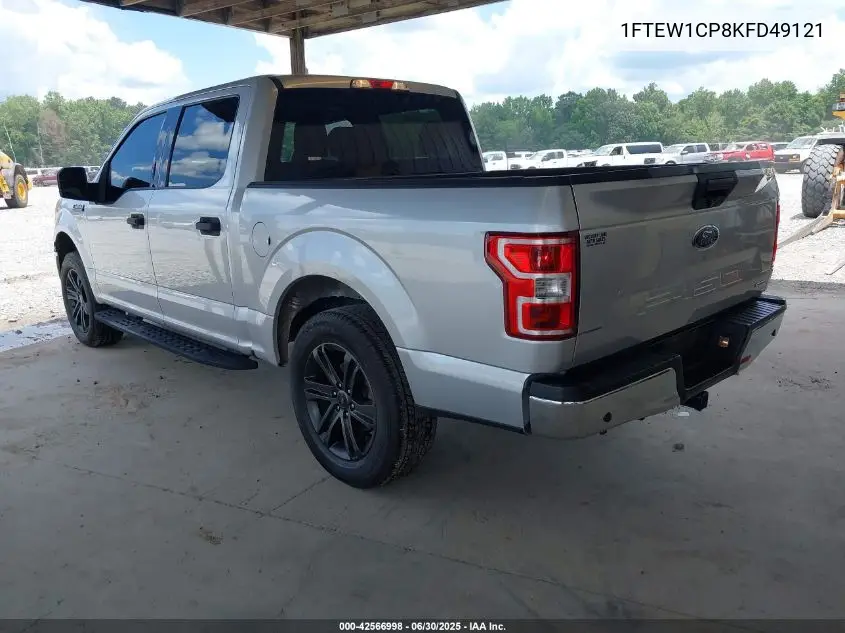 2019 Ford F-150 Xlt VIN: 1FTEW1CP8KFD49121 Lot: 42566998
