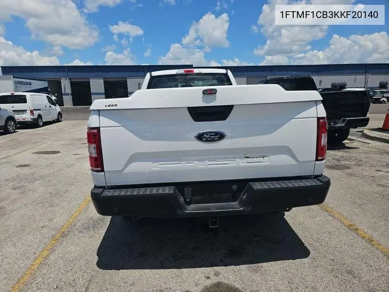 2019 Ford F150 VIN: 1FTMF1CB3KKF20140 Lot: 42633647