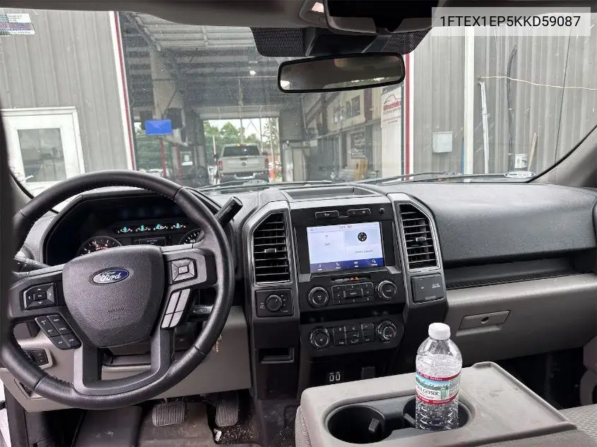 2019 Ford F150 Super Cab VIN: 1FTEX1EP5KKD59087 Lot: 42634903