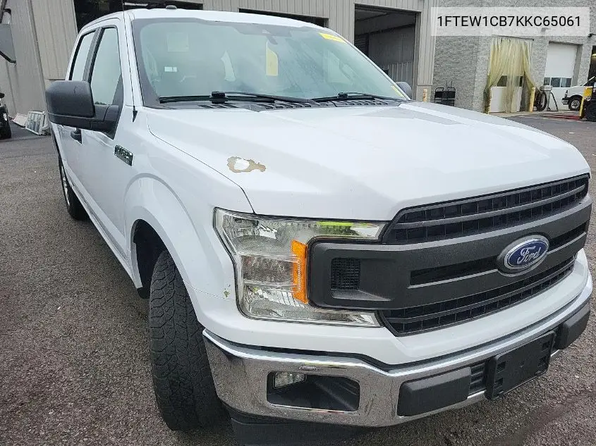 2019 Ford F-150 Xl VIN: 1FTEW1CB7KKC65061 Lot: 42641207