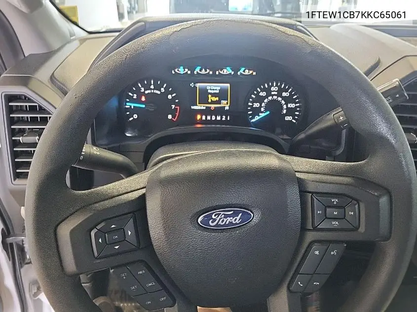 2019 Ford F-150 Xl VIN: 1FTEW1CB7KKC65061 Lot: 42641207