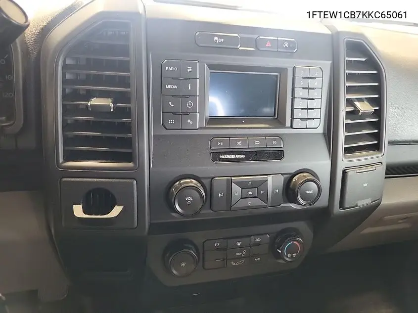 2019 Ford F-150 Xl VIN: 1FTEW1CB7KKC65061 Lot: 42641207