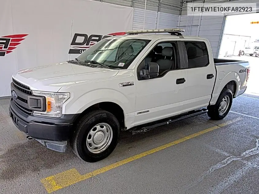 2019 Ford F150 Supercrew VIN: 1FTEW1E10KFA82923 Lot: 42643058