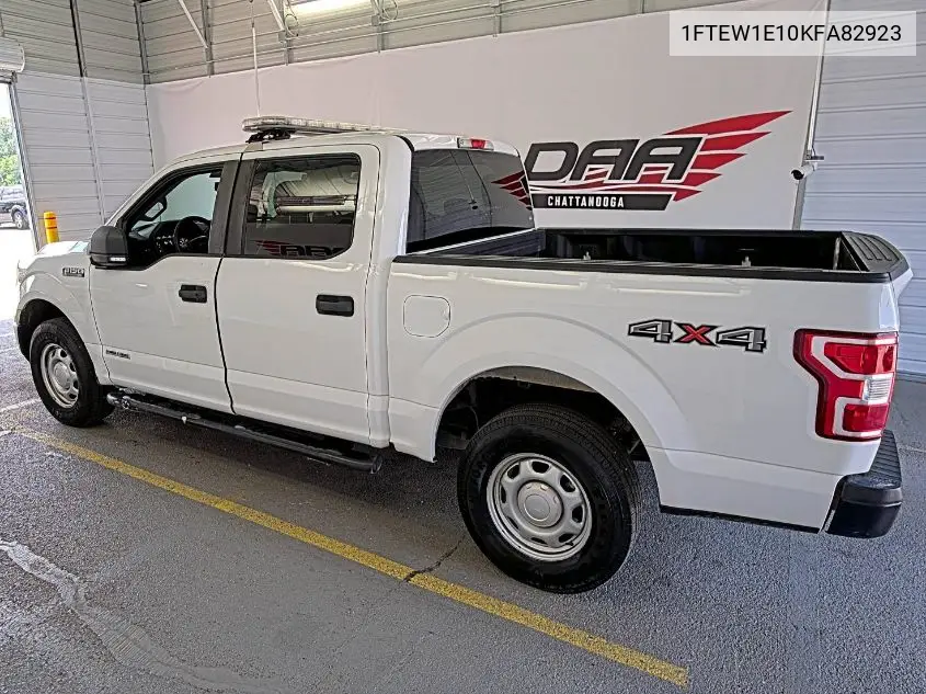 2019 Ford F150 Supercrew VIN: 1FTEW1E10KFA82923 Lot: 42643058