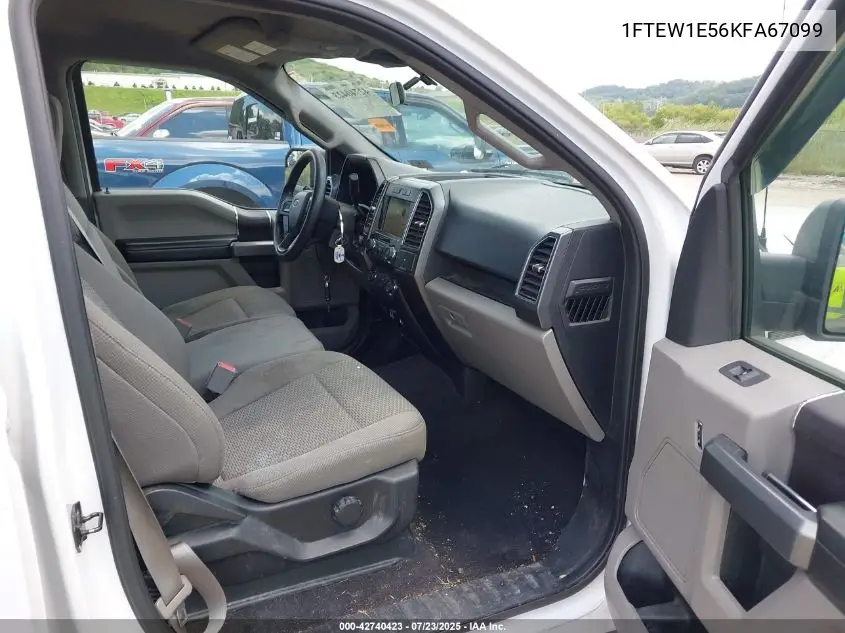 2019 Ford F-150 Xlt VIN: 1FTEW1E56KFA67099 Lot: 42740423