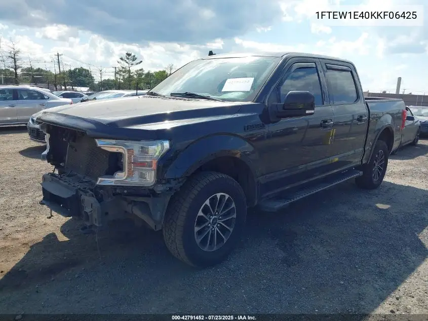 1ftew1e40kkf06425 1FTEW1E40KKF06425 2019 Ford F-150 Lariat