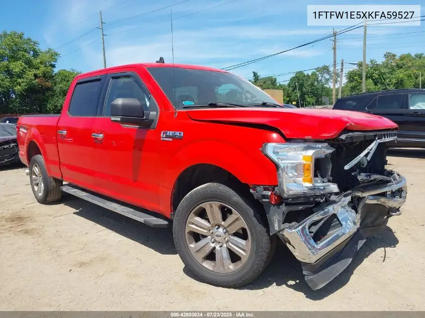 1ftfw1e5xkfa59527 1FTFW1E5XKFA59527 2019 Ford F-150 Xlt