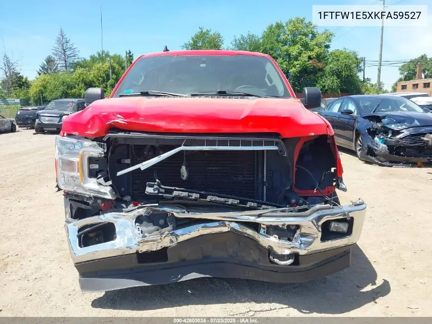 1ftfw1e5xkfa59527 1FTFW1E5XKFA59527 2019 Ford F-150 Xlt