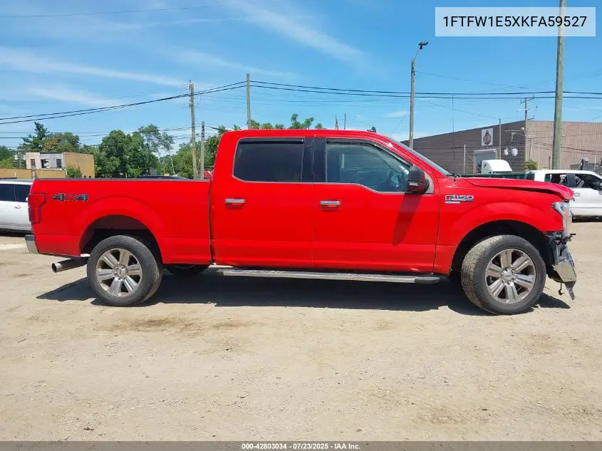 1ftfw1e5xkfa59527 1FTFW1E5XKFA59527 2019 Ford F-150 Xlt