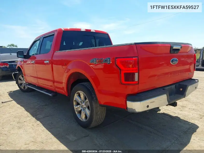 1ftfw1e5xkfa59527 1FTFW1E5XKFA59527 2019 Ford F-150 Xlt