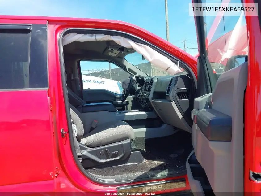 1ftfw1e5xkfa59527 1FTFW1E5XKFA59527 2019 Ford F-150 Xlt