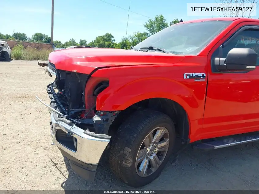 1ftfw1e5xkfa59527 1FTFW1E5XKFA59527 2019 Ford F-150 Xlt