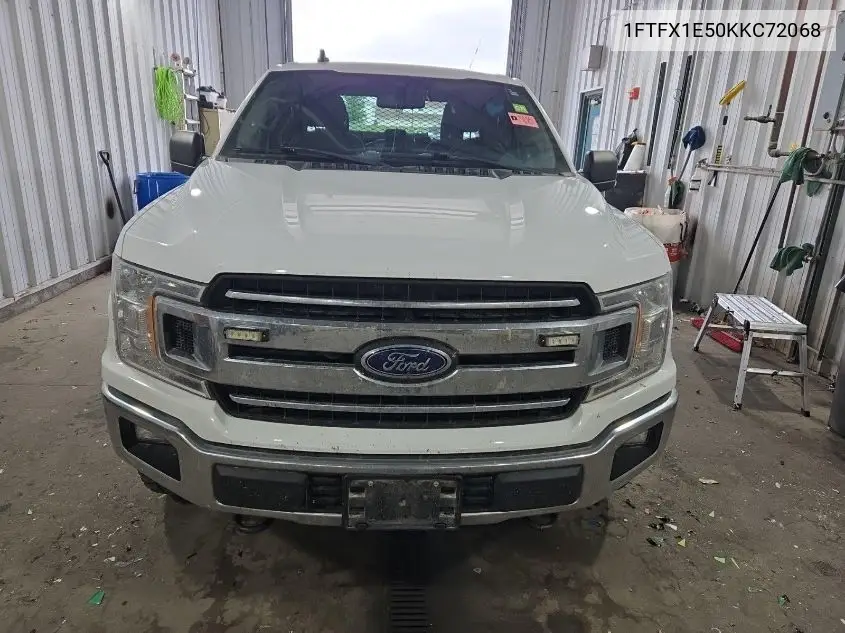 2019 Ford F150 Super Cab VIN: 1FTFX1E50KKC72068 Lot: 42828005