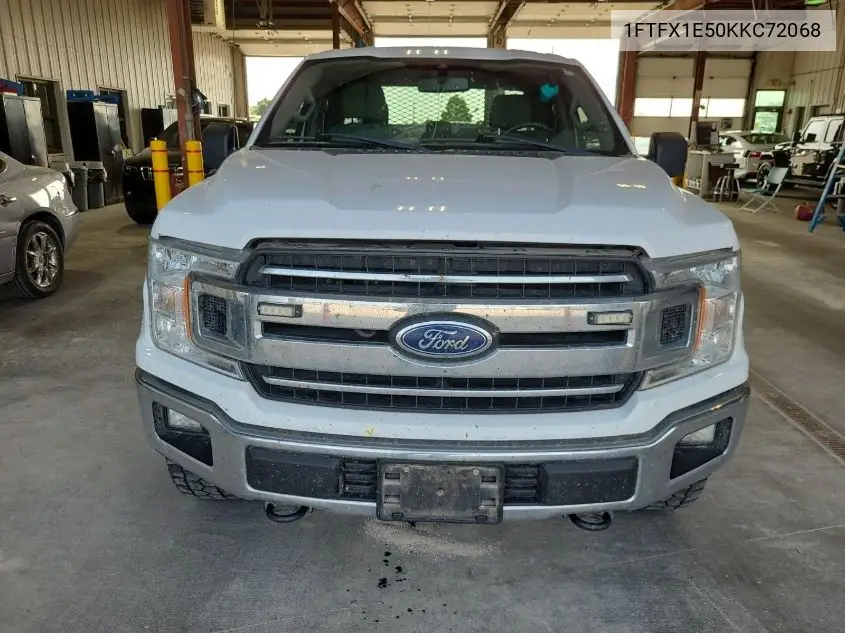 2019 Ford F150 Super Cab VIN: 1FTFX1E50KKC72068 Lot: 42828005
