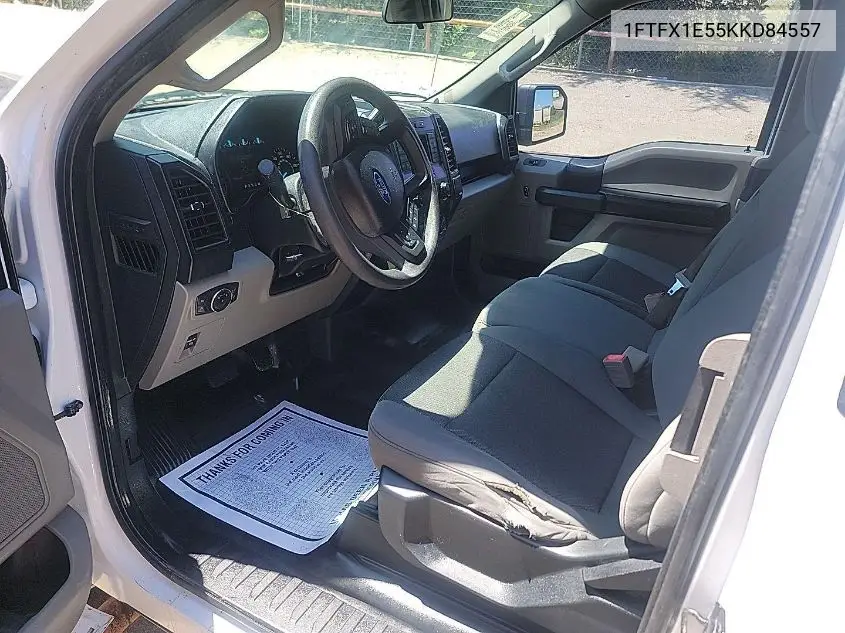 2019 Ford F-150 Xl VIN: 1FTFX1E55KKD84557 Lot: 42829389